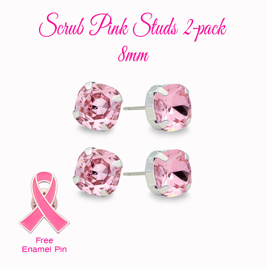 Crystal Studs 2-Pack